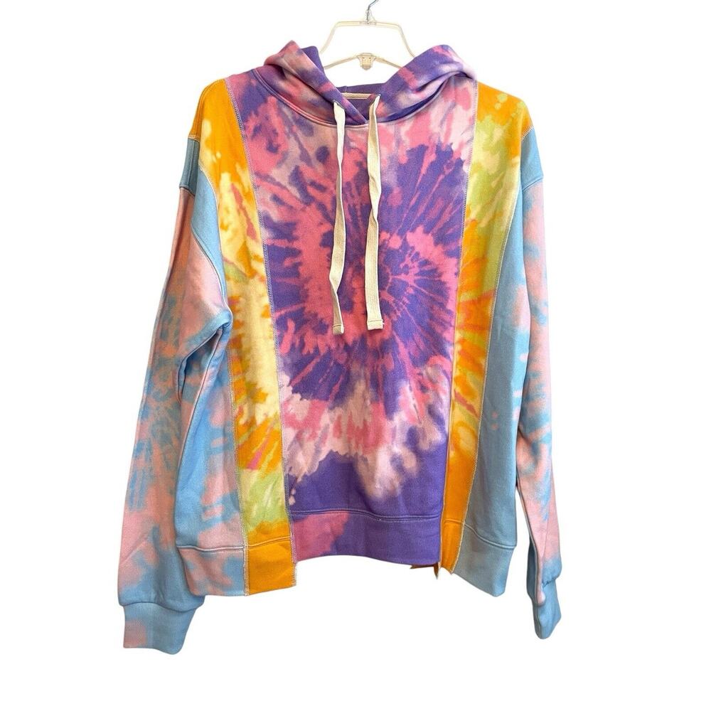 Pistola Joey Kaleidoscope Hoodie Sweatshirt Women Size Small Tie Dye Skater NWT